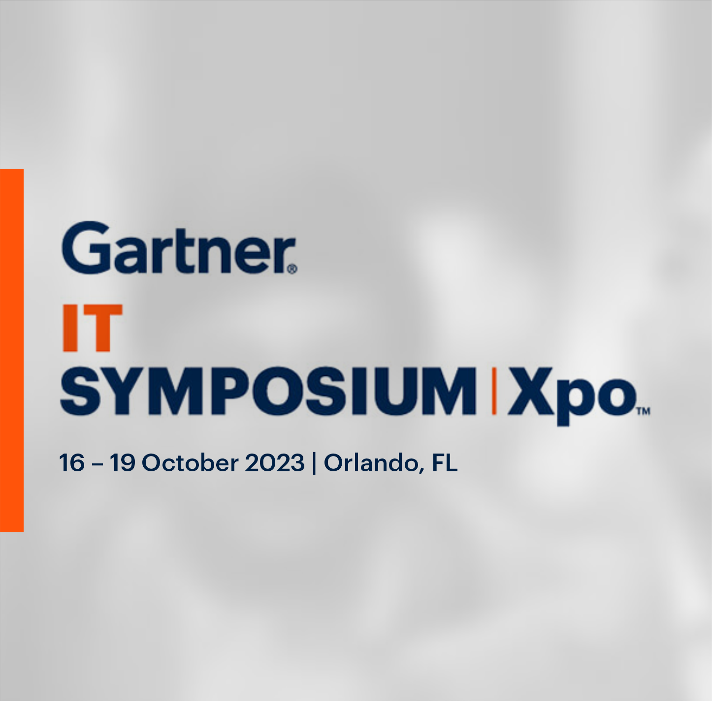 Gartner IT Symposium/Xpo™ 2023 Orlando